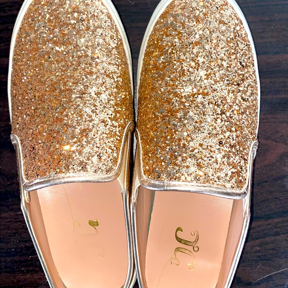 Rose Gold Slip On’s